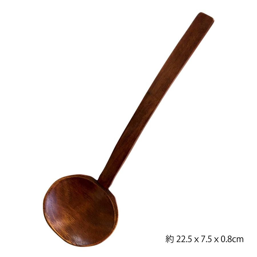木製 田舎杓子 うどん 蕎麦 おたま しゃくし 26017300 |  | 02