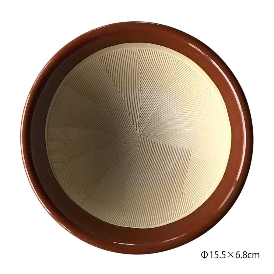 日本製 すり鉢 茶 5号 |  | 01