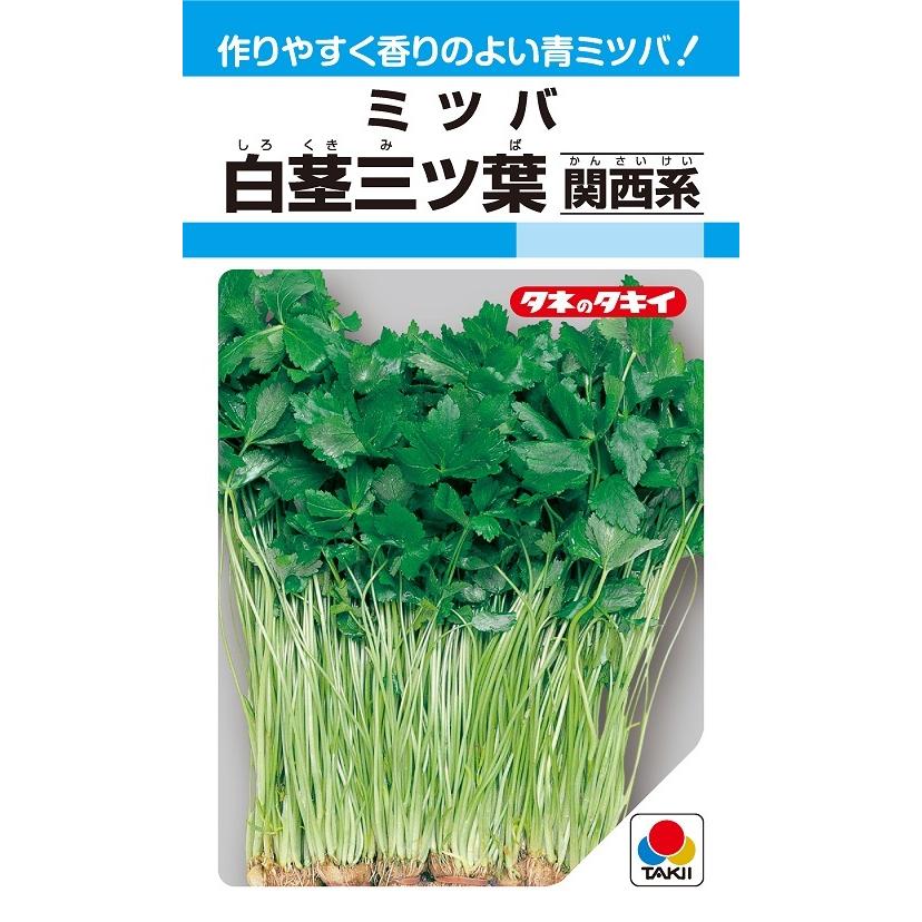 ミツバ 白茎三ツ葉（関西系） 4ml 【野菜種子】 : 吉谷農芸Yahoo!店