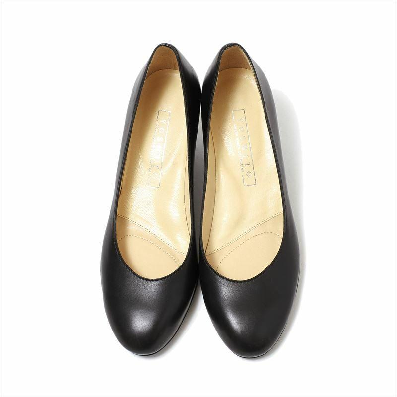 YOSHITO ヨシト パンプス YD9200 ブラック 5cm 痛くない ポイント5倍