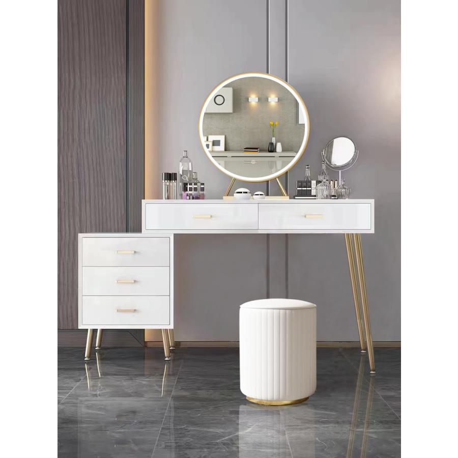 ドレッサー 化粧台 北欧風 鏡台 オシャレ お姫系女優ミラー ドレッサー