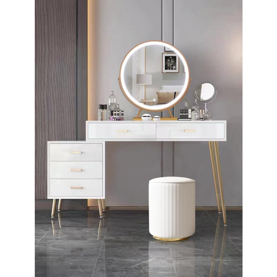 ドレッサー 化粧台 北欧風 鏡台 オシャレ お姫系女優ミラー ドレッサー