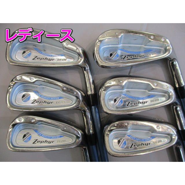 右利き用 L 5本セット レディースアイアン LG195 Zephyr ミズノ MIZUNO（ミズノ） /L/0[138544 ゼファーLG195/オリジナルカーボン クラブ