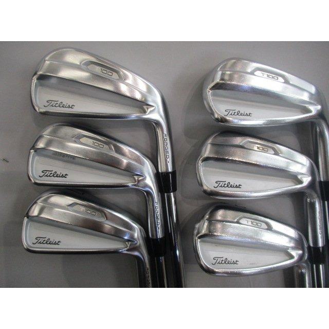 【美品】タイトリスト T100 2021 5-PW DG X100 TI Titleist（タイトリスト） T100 2021/DG/X100/0[117631] : ヨシヤ