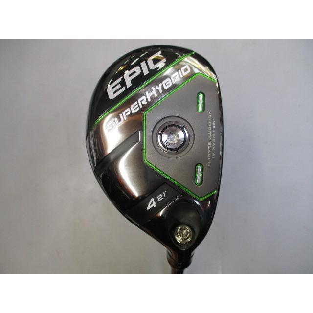 美品　EPIC SUPER HYBRID 4番 21度　純正ディアマナ55S Callaway（キャロウェイ） EPIC SUPER HYBRID/Diamana55 for Callaway