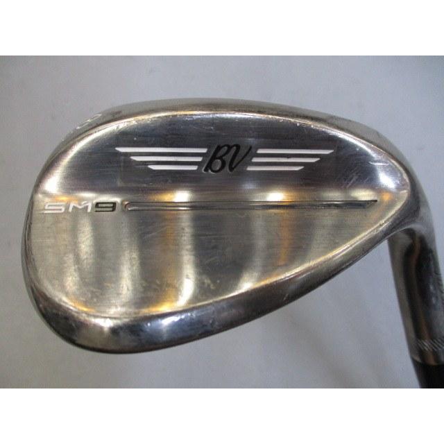 【美品】タイトリスト ボーケイSM9 58度 12D Titleist（タイトリスト） ボーケイSM9ブラッシュドスチール58-12D/DG