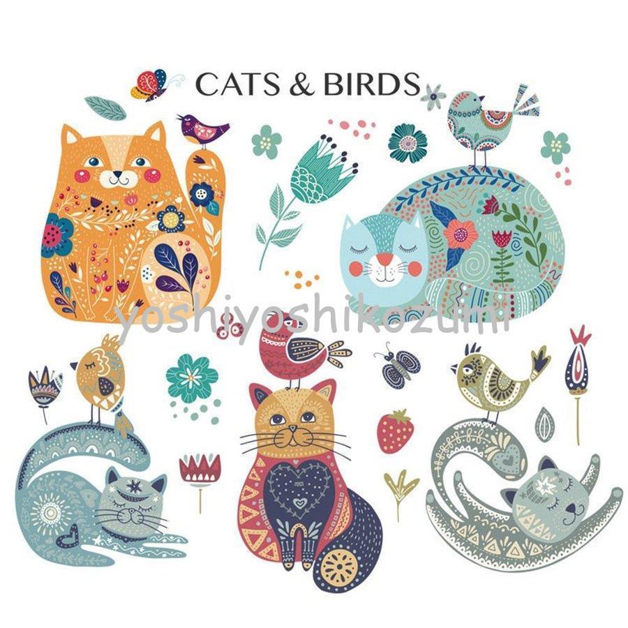 2枚セット ウォールステッカー 壁紙 シール 貼ってはがせる 壁装飾 おしゃれ 防水 クリエイティブ装飾 リビングルーム ホーム 寝室 猫漫画 Jpw8 Yoshiyoshi 通販 Yahoo ショッピング