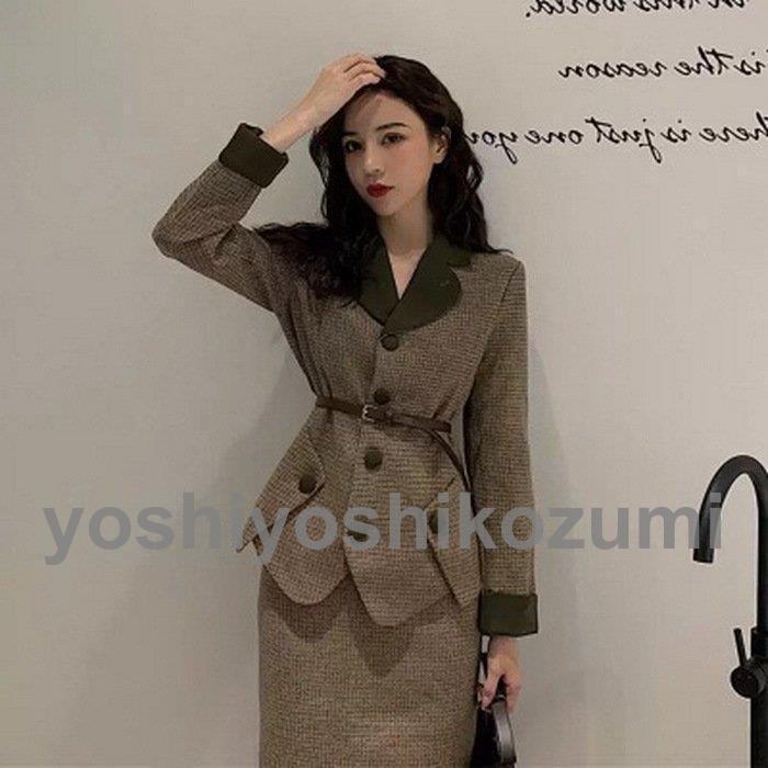 初回限定 秋スーツセット レディース ワンピースセット 2点セット 春 夏 秋 代 30代 40代 事務服 フォーマル 面接 制服ol ビジネス 通勤 海外正規品 Www Sei Ba Gov Br