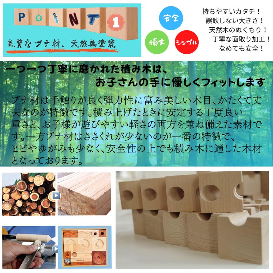 知育玩具 積み木 おもちゃ ビー玉 転がし クリスマス プレゼント 無塗装 木製 ブロック 立体 パズル 誕生日 ピタゴラスイッチ ブナ材 Mag Building pcs 2316 木のおもちゃ 知育玩具 Tanoshimu 通販 Yahoo ショッピング