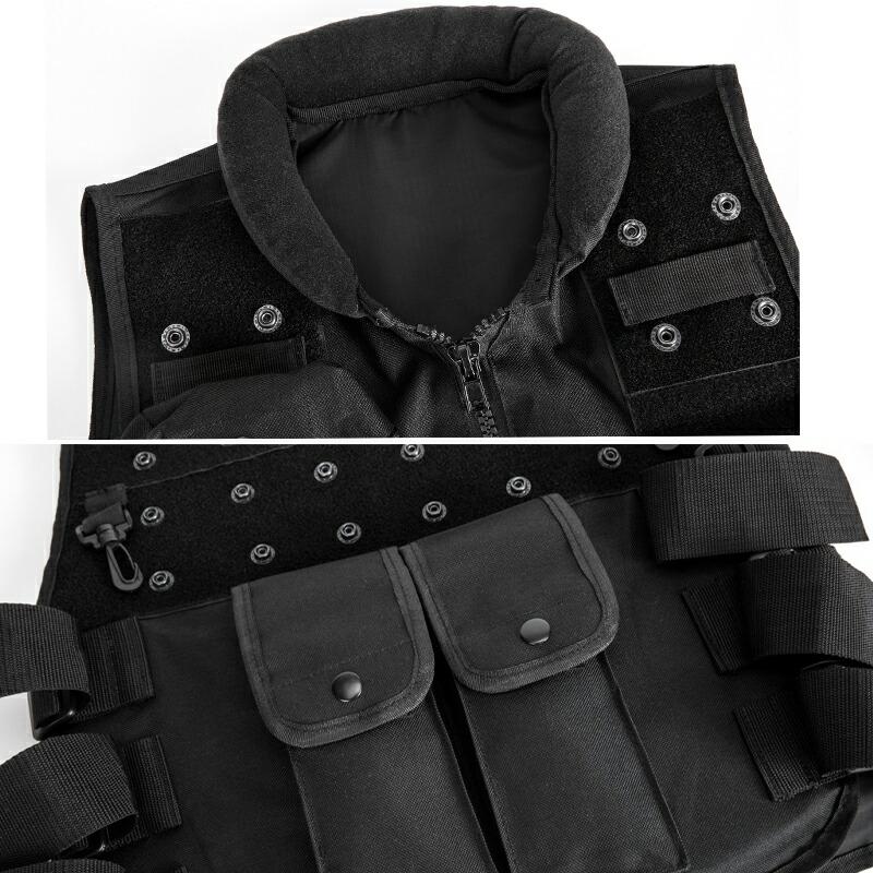 SWAT タクティカルベスト アーマー コスプレ 警察 特殊部隊 SWAT タクティカルベスト アーマー コスプレ 警察 特殊部隊