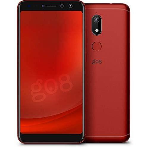 WIKO (ウイコウ) gooのスマホ 「g08」 チェリー・レッド 「VIEWPRIME