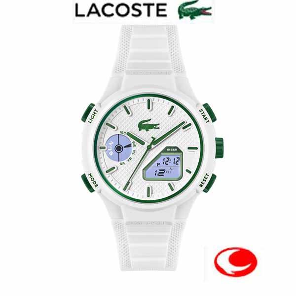LACOSTE あすつく 正規品 ラコステ 腕時計 L33-X メンズサイズ 2011364 ホワイト 2年保証 【新品】ラコステ腕時計 ...