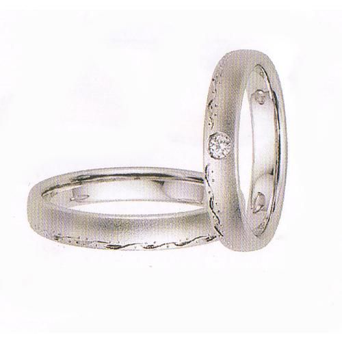 ANGE ブライダル 結婚リング　・マリッジリング[指輪]（写真左側）｜yosii-bungu