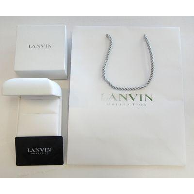 LANVIN（ランバン） La vie en bleu 結婚指輪 ダイヤモンド入り(左側 