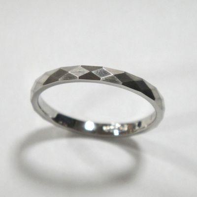 LANVIN（ランバン） リング 結婚指輪 つや消し Pt950 5924065 受注生産 