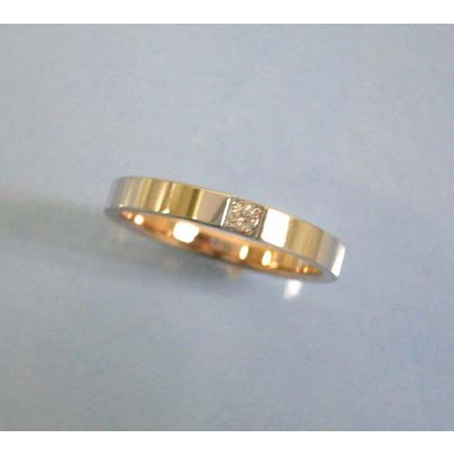 ニナリッチ 　[結婚指輪]　マリッジリング　6R1F07　ダイヤ入り （女性用/上側）の画像