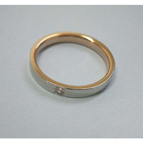 ニナリッチ 　[結婚指輪]　マリッジリング　6R1F07　ダイヤ入り （女性用/上側）の画像