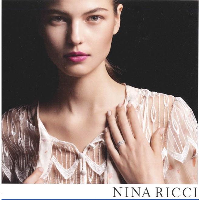 NINA RICCI ニナリッチ マリッジリング ［結婚指輪］  ダイヤ入り 1本分(上)　6R1B04の画像