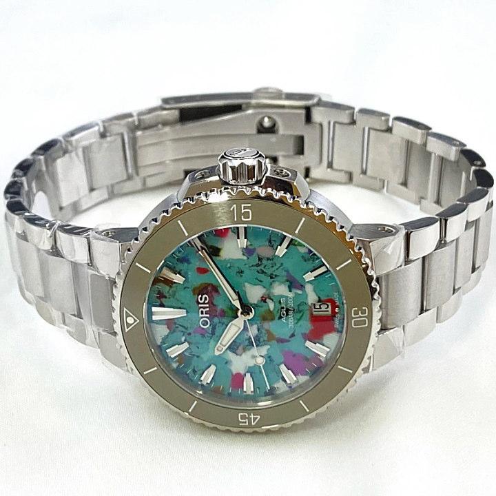 ORIS（オリス） あすつく ORIS AQUIS(アクイス) デイト アップサイクル