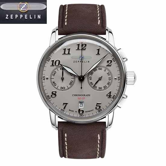 ten_san0504さん7-7-6 あすつく ツェッペリン 腕時計 8678-4 NEW LZ127 Graf Zeppelin メンズ