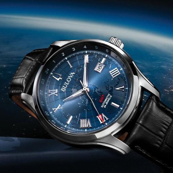 BULOVA  ブローバ　クラシック GMT  96B385 Classic GMT（正規3年保証）【送料無料】【プレゼント】の画像