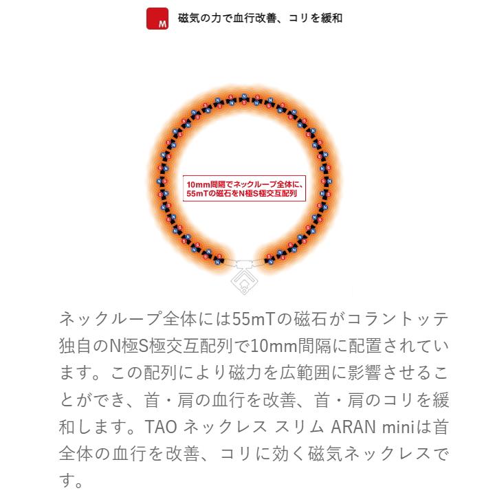 ColanTotte コラントッテ Colantotte TAO ネックレス スリム ColanTotte コラントッテ Colantotte TAO ネックレス スリム