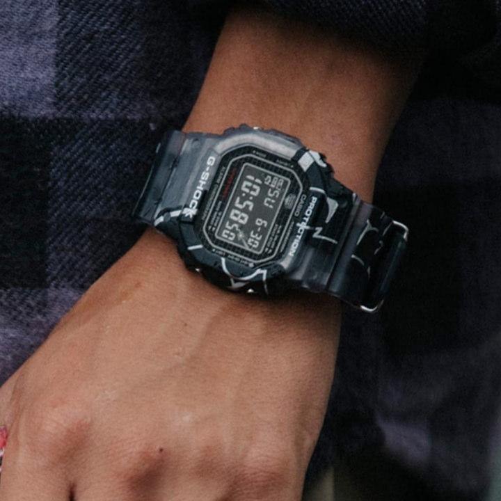 あすつく　カシオ CASIO G-SHOCK  DW-5000SS-1JR グラフィティアートモデル スケルトン メンズ レディース 腕時計 【22年9月16日発売】｜yosii-bungu｜03