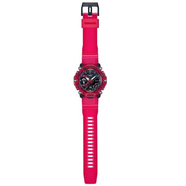 あすつく カシオ CASIO G-SHOCK GA-2200SKL-4AJF スケルトン レッド 