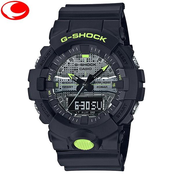 あすつく　カシオ CASIO G-SHOCK GA-800DC-1AJF メンズ 腕時計 Black and Yellow Series