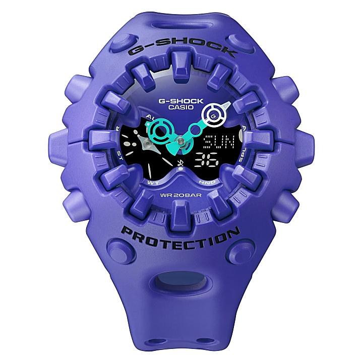G-SHOCK カシオ CASIO GA-V01-2AJF パープル文字盤 20気圧防水 新たな 