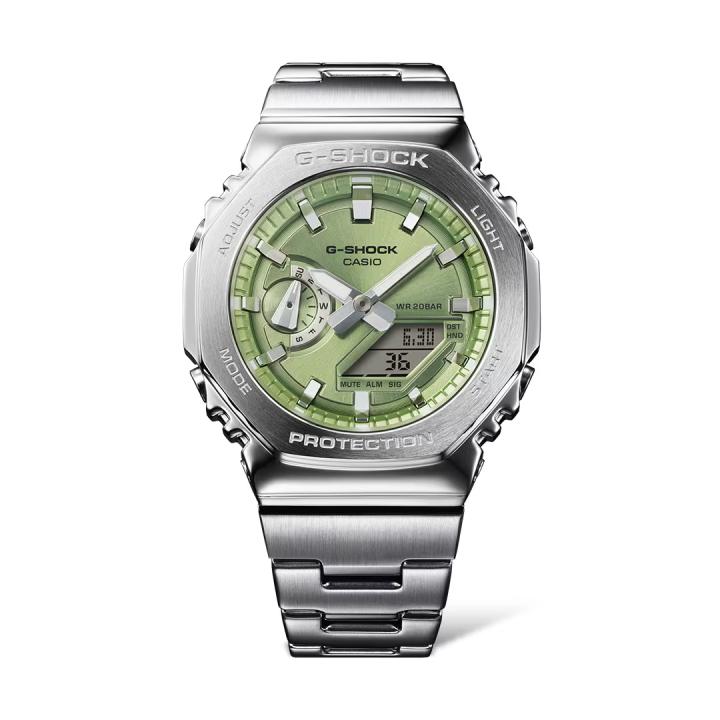 G-SHOCK あすつく カシオ CASIO GM-2110D-3AJF ライムグリーン 
