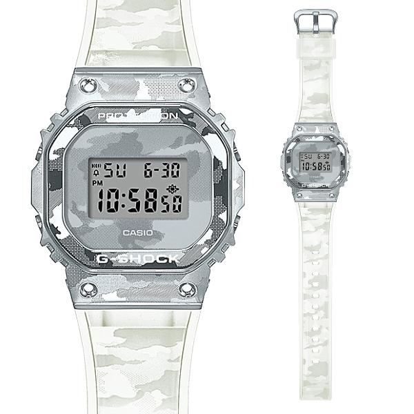 美品 G-SHOCK GM-5600SCM-1JF スケルトンカモフラ 箱付 G-SHOCK あすつく カシオ CASIO GM-5600SCM-1JF Skeleton Camouflage