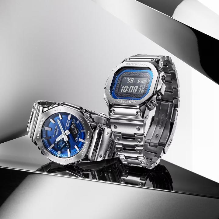 カシオ CASIO G-SHOCK メンズ 腕時計 GM-B2100AD-2AJF フルメタル カシオーク タフソーラーウォッチ Bluetooth搭載/日本製 （4月6日発売）｜yosii-bungu｜02