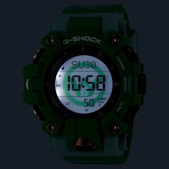 あすつく カシオ CASIO GW-9500KJ-3JR MUDMAN マッドマン MASTER OF G - LAND 「EARTHWATCH」タフソーラー 電波 メンズ 腕時計｜yosii-bungu｜04