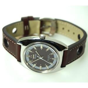 HMT 腕時計 CHIRAG   チラグ 　ブラウン H.CH.35.PR.L 【正規品】手巻き｜yosii-bungu｜04