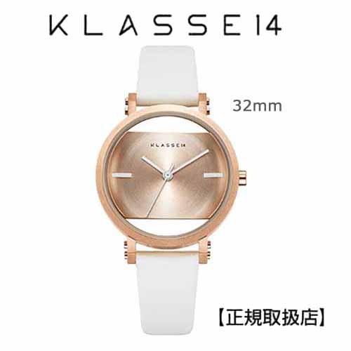 クラス14 腕時計 Imperfect Gold　 Arch　Rose Gold 32mm IM18RG012W 　ゴールドダイヤル　(一部透過） 　替えベルト付き