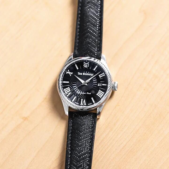 The Nishiogi ザ・ニシオギ 腕時計 メンズ 平城 紺碧 ISSUE 5.3