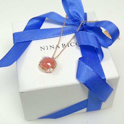 [即日発送] ニナリッチ　ネックレス K18ピンクゴールド　ロード クロサイト　ダイヤモンドネックレス　KMZ6M3J02450 【GM2800005853】(102168円)