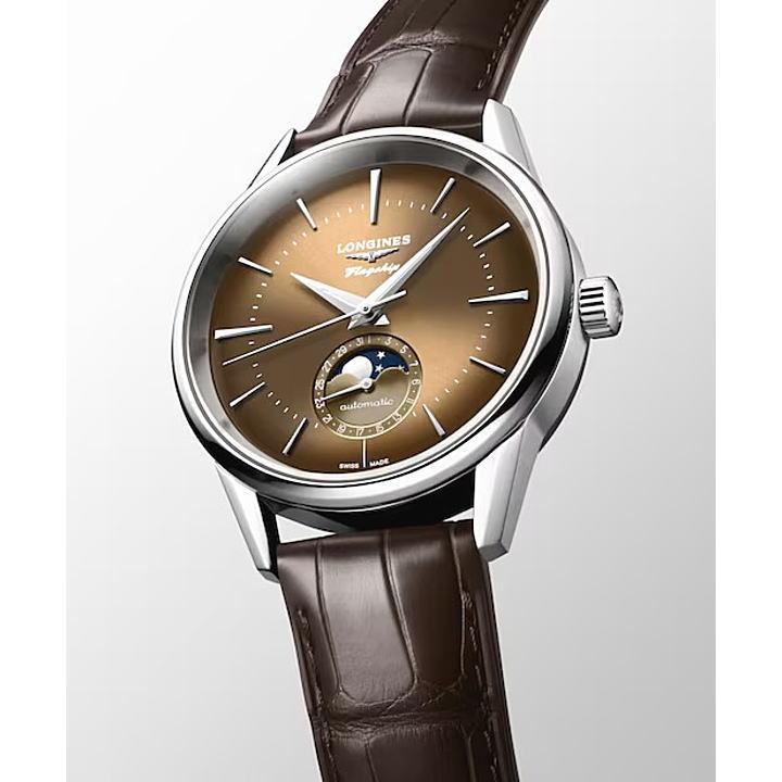 LONGINES ロンジン 腕時計 FLAGSHIP HERITAGE MOON PHASE LONGINES ロンジン 腕時計 FLAGSHIP HERITAGE MOON PHASE
