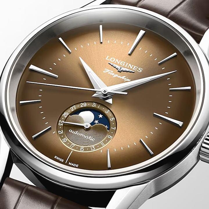 LONGINES ロンジン 腕時計 FLAGSHIP HERITAGE MOON PHASE LONGINES ロンジン 腕時計 FLAGSHIP HERITAGE MOON PHASE