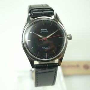 HMT 腕時計 JANATA  ジャナータ コッパ H.JA.34.BKS.L  【正規品】ブラック文字板/ブラックベルトの画像
