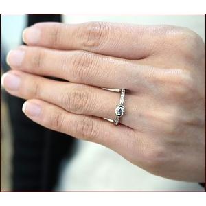 ラザール ダイヤモンド ダイヤモンド リング シルエット オブ ローズ