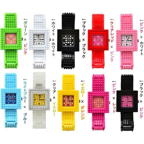 新作登場 ナノブロック 腕時計 ナノブロック50個付き ナノブロックでデコれるウォッチ 腕時計 ブロックのオマケ付き ダイヤブロック Prettyfunnyballoons Com