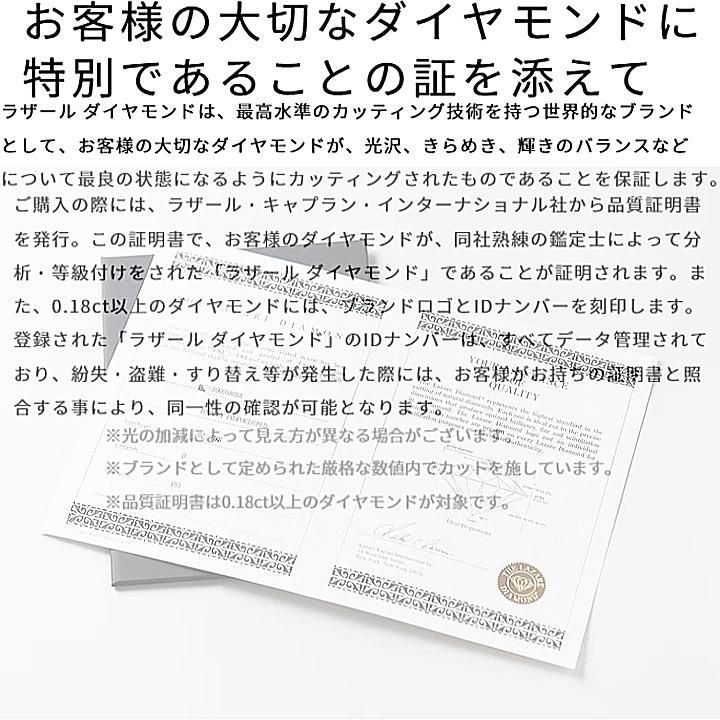 あすつく ラザールダイヤモンド　ダイヤモンドネックレス　0.08ct  Pt950   PADDY　誕生日　クリスマスプレゼントの画像