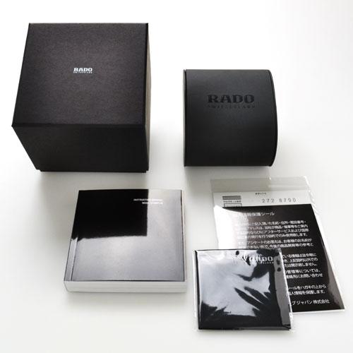 正規５年間保証【RADO】DiaStar Original ダイヤスター オリジナル グレー 38mm クオーツ ステンレススチール Ceramos Nivachron 100m防水 日付表示機能 メンズの画像