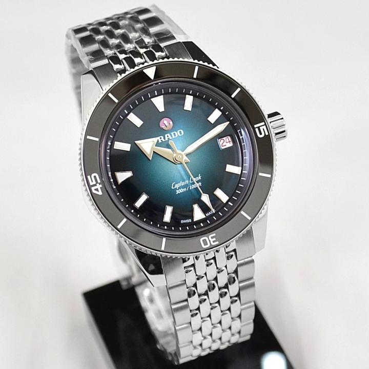 RADO ラドー Captain Cook Automatic キャプテンクック オートマティック 39 mm R32223213 自動巻 ...