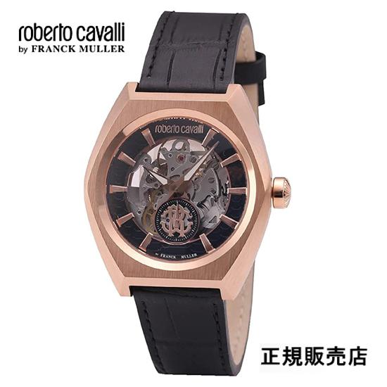 roberto cavalli ロベルトカヴァリ バイ フランクミュラー 手巻き 
