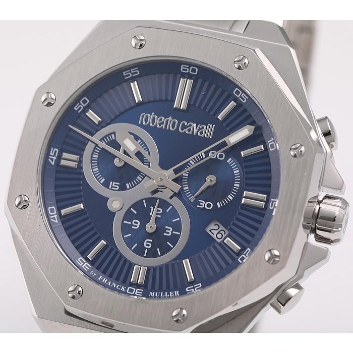 roberto cavalli by FRANCK MULLER ロベルトカヴァリ バイ フランクミュラー RV1G123M0041 クオーツ メンズ 腕時計の画像