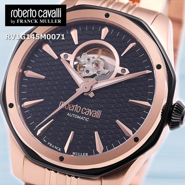 roberto cavalli ロベルトカヴァリ バイ フランクミュラー 腕時計 自動 