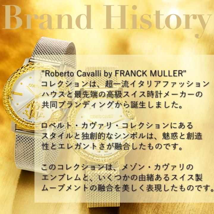 roberto cavalli ロベルトカヴァリ バイ フランクミュラー 腕時計 自動 